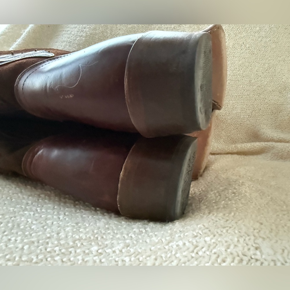Vintage FRYE Billy Firebird Cowboy Boots Men’s size 9.5 D - Picture 6 of 8